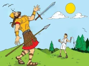 David and Goliath