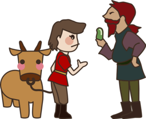 Jack and the Beanstalk fairy tale